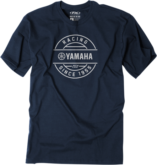 Factory Effex Yamaha Crest T-Shirt - Navy - Xl 25-87206