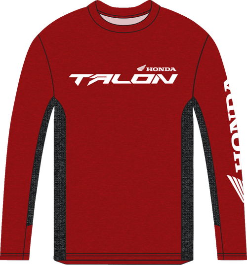 Honda Apparel Honda Talon Long-Sleeve T-Shirt - Red - Large NP21S-M2483-L
