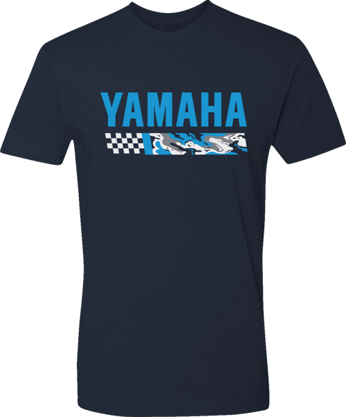 Yamaha Apparel Yamaha Racing Camo T-Shirt - Blue - Medium NP21S-M3114-M