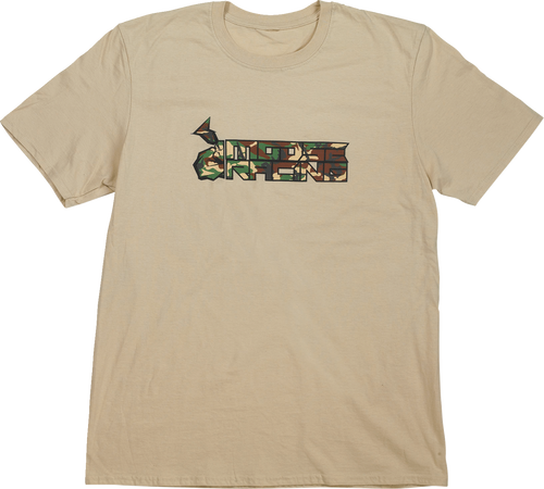 Moose Offroad Camo T-Shirt - Tan - Large 3030-22730