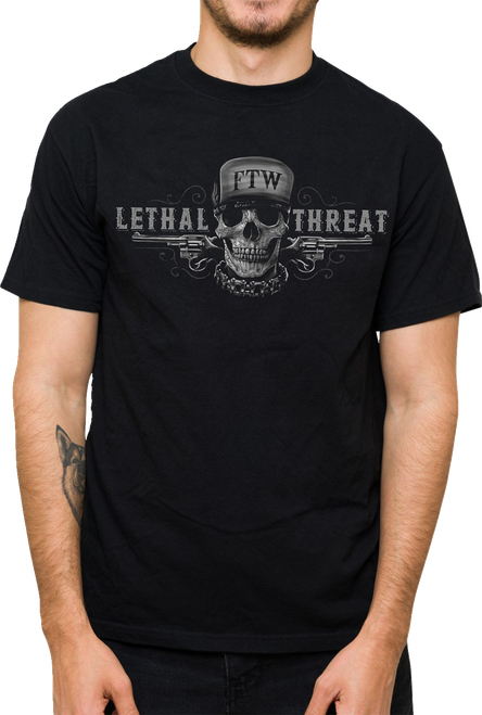Lethal Threat Friend Or Foe T-Shirt - Black - 2Xl LT20904XXL