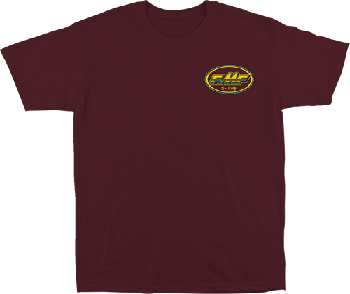 Fmf Golden Stay T-Shirt - Maroon - Large SP24118904MRNLG