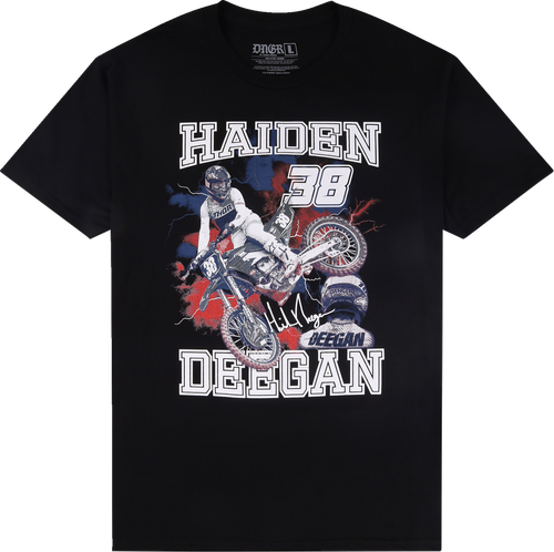 Deegan Apparel 38 T-Shirt - Black - 2Xl DMTSS3024BLK2XL