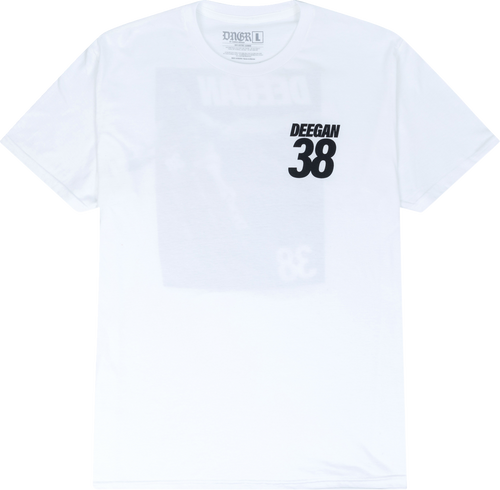 Deegan Apparel Mx2 T-Shirt - White - Small DMTSS3026WHTS