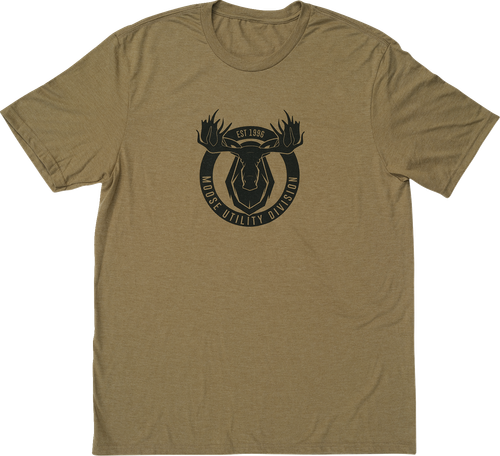 Moose Offroad Mud Badge T-Shirt - Brown - Large 3030-24383