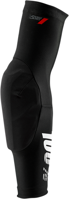 100% Teratec Elbow Guards - Black - Large 70002-00003