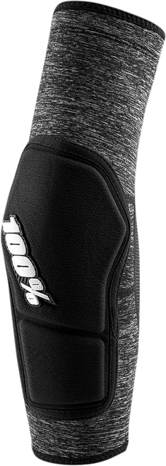 100% Ridecamp Elbow Guards - Heather Gray/Black - Large 70000-00007