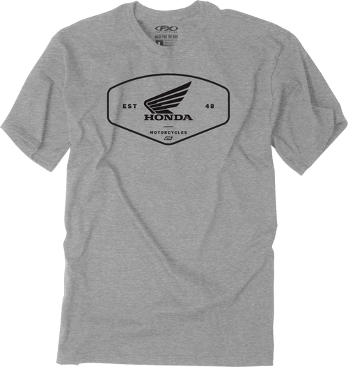 Factory Effex Honda Origin T-Shirt - Heather Gray - Xl 28-87326