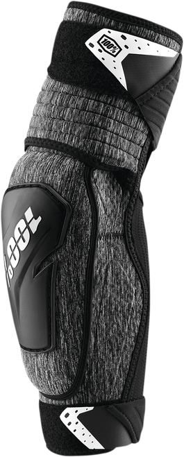 100% Fortis Elbow Guards - Heather Gray/Black - L/Xl 70006-00004