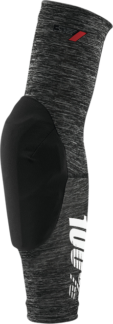 100% Teratec Elbow Guards - Heather Gray/Black - Medium 70002-00006