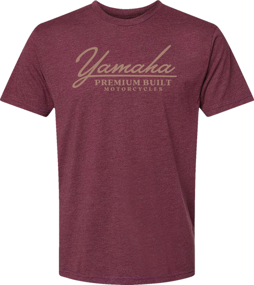 Yamaha Apparel Yamaha Racing Premium Built T-Shirt - Maroon - Xl LEM25S-M39-XL