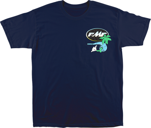 Fmf Day-Glo T-Shirt - Navy - Large SU25118901NVYLG