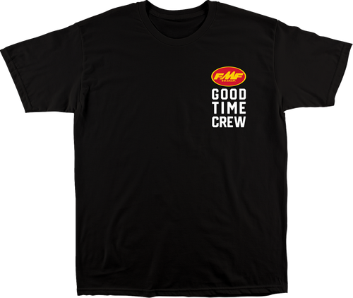 Fmf Good Time Crew T-Shirt - Black - Medium SU25118902BLKMD