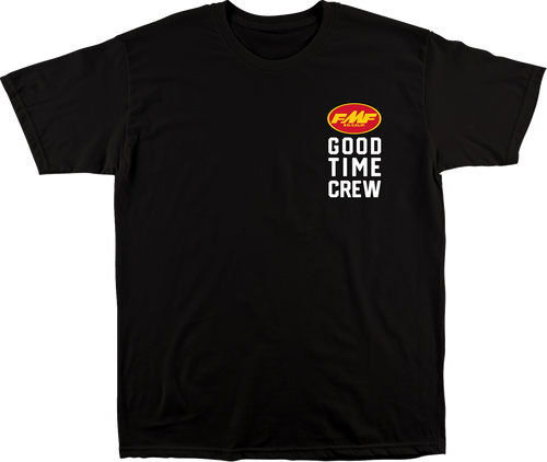 Fmf Good Time Crew T-Shirt - Black - Large SU25118902BLKLG