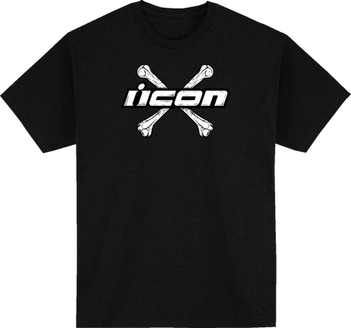 Icon Crestfallen T-Shirt - Black - Large 3030-25472