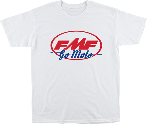 Fmf Go Moto T-Shirt - White - Medium FA25118900WHTMD