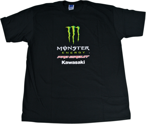 Pro Circuit Team Monster T-Shirt - Black - Large PC0126-0230