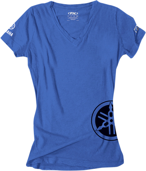 Factory Effex Women'S Yamaha T-Shirt - Royal Blue - Medium 17-87242