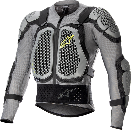Alpinestars Bionic Action v2 Protection Jacket - Gray/Black/Yellow - Large 6506823-915-L