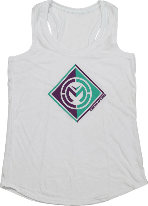 Moose Offroad Women'S Insignia Tank - White - Xl 3031-4165