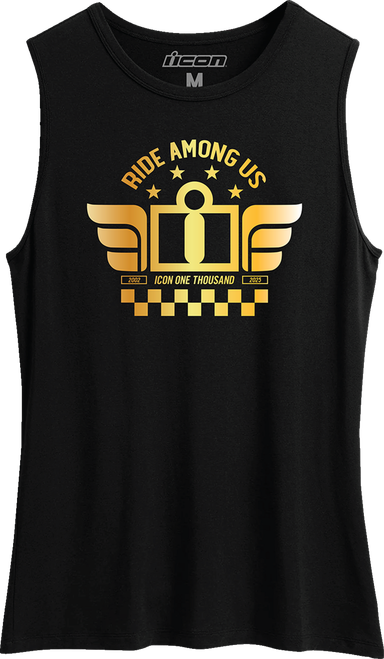 Icon Women'S Tuscadero Tank Top - Black - Xs 3031-4316