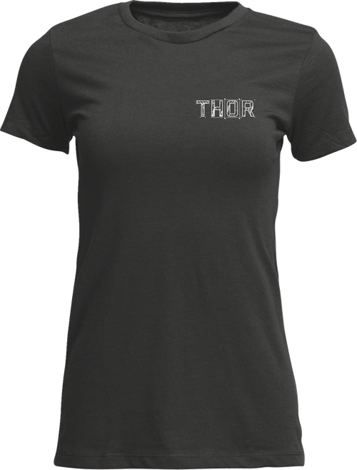 Thor Women'S Blueprint T-Shirt - Charcoal - Small 3031-4322