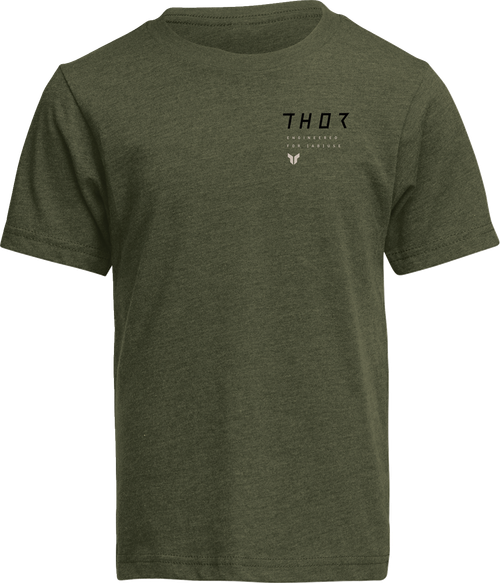 Thor Youth Stamp T-Shirt - Olive - Medium 3032-3913