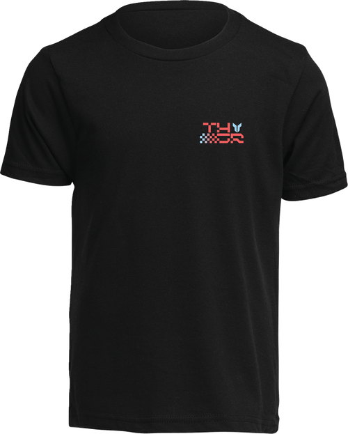 Thor Youth Vantage T-Shirt - Black - Medium 3032-3918
