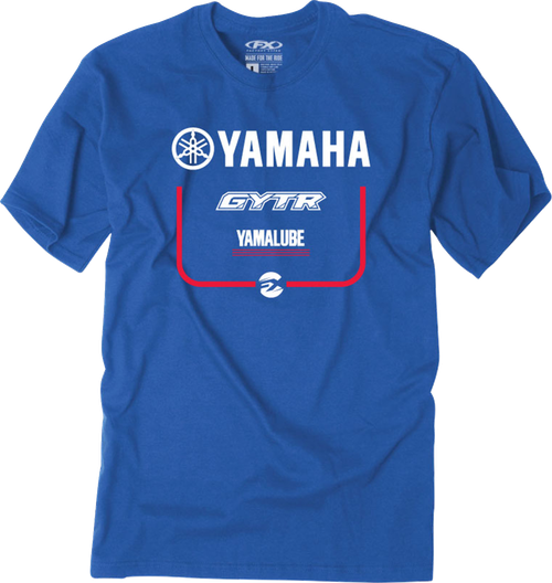 Factory Effex Youth Yamaha Upshift T-Shirt - Royal - Small 29-83200