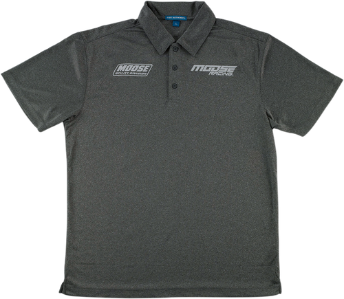 Moose Offroad Polo Shirt - Heather Charcoal - 2Xl 3040-2658