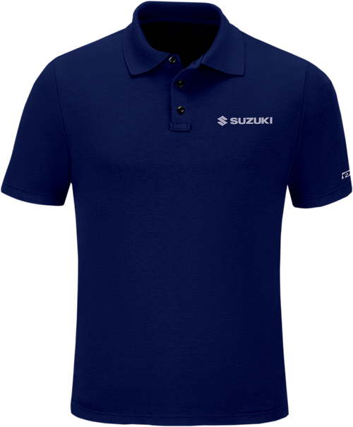 Factory Effex Suzuki Polo Shirt - Navy - Large 25-85404
