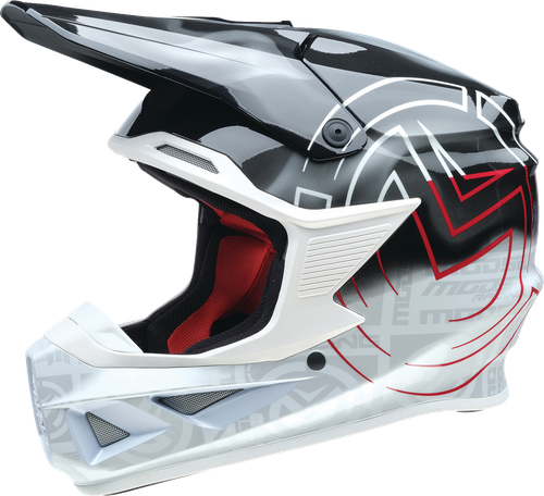 Moose Offroad F.I. 2.0 Helmet - Deceit - Mips - Black/White/Red - Large 0110-7992
