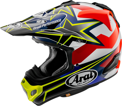 Arai Helmets Vx-Pro4 Helmet - Stars & Stripes - Yellow - Xs 0110-8201
