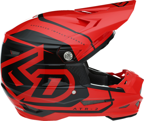 6D Helmets Atr-2 Helmet - Torque - Red - 2Xl 485744