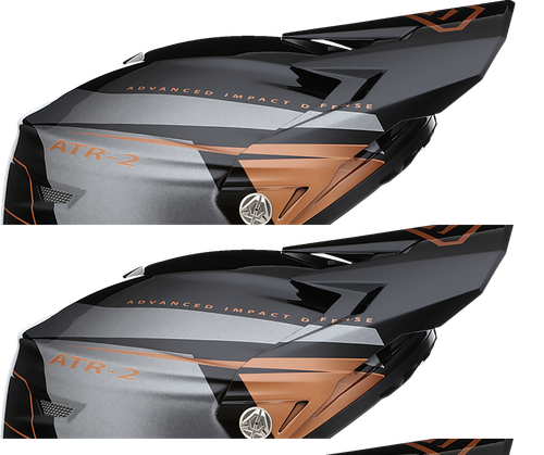 6D Helmets Atr-2 Helmet - Mach - Bronze/Gray/Black - 2Xl 514963