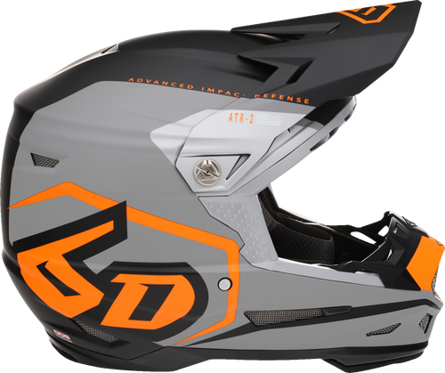 6D Helmets Atr-2 Helmet - Delta - Neon Orange - Large 561714