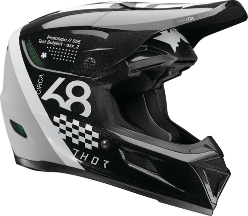 Thor Reflex Sport Helmet - Riot - Mips - Black/White - Xl 0110-8779