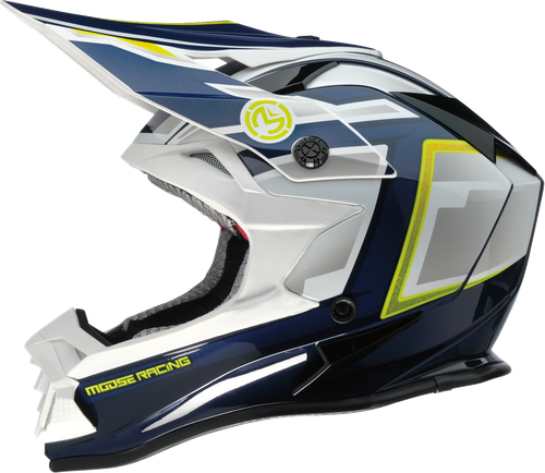 Moose Offroad Mr3 Helmet - F.A.F. - White/Navy/Green - 2Xl 0110-8947