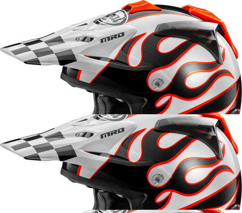 Arai Helmets Vx-Pro4 Helmet - Flame - White - Small 0110-8954