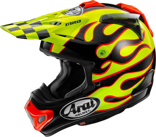 Arai Helmets Vx-Pro4 Helmet - Flame - Yellow - Small 0110-8960
