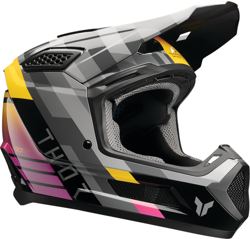 Thor Fleet Helmet - Camber - Black/Magenta - Xs 0110-9405