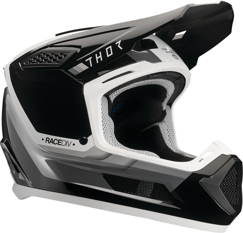 Thor Fleet Helmet - Defy - Black/White - Large 0110-9432