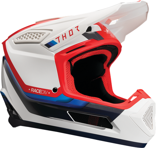Thor Fleet Helmet - Defy - White/Red/Blue - 2Xl 0110-9446