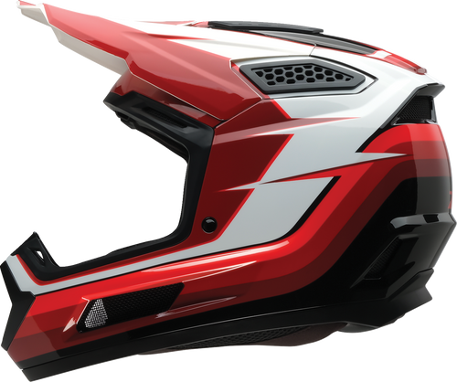 Z1R Dirt Maxx Helmet - Vortex - Red/White - 4Xl 0110-9703