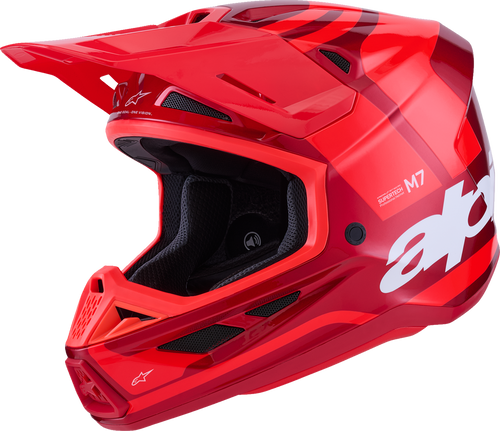 Alpinestars SM7 Helmet - Core - Gloss Red - Small 8301826-3127-S