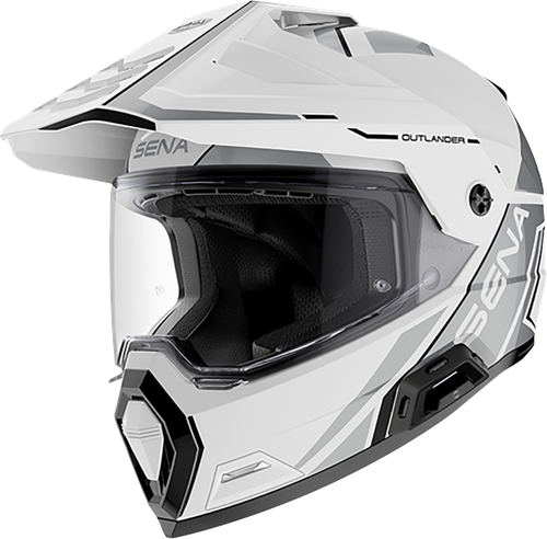 Sena Outlander Helmet - Gloss White - XL OUTLANDER-GW0XL1