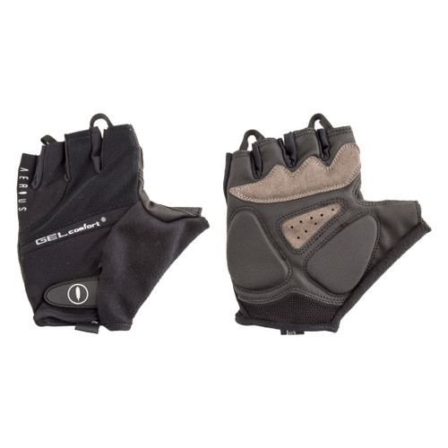 Aerius Unisex Gel Cycling Gloves MD Black 230735