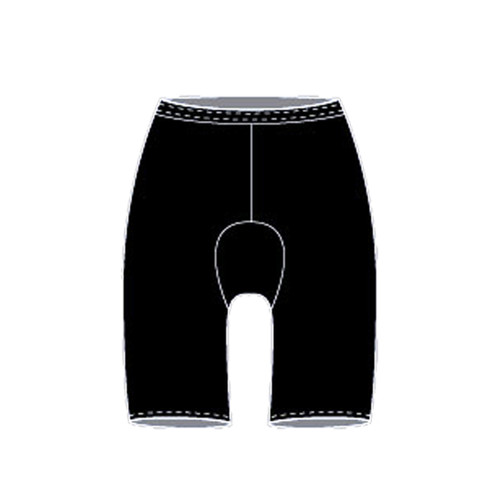 Andiamo Women’s Padded Cycling Shorts and Liner LG 1123B L