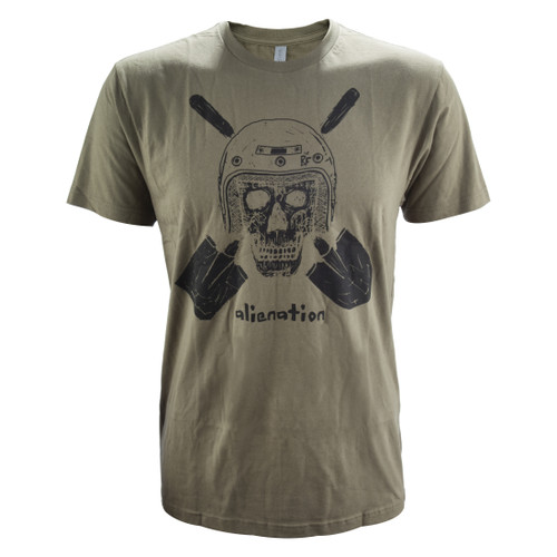 Alienation Undead Trailboss Unisex Cotton T-Shirt XL Green 231429