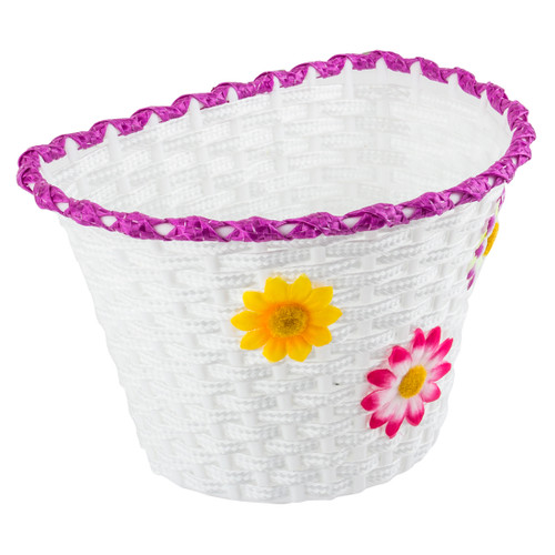 Sunlite Classic Synthetic Flower Basket 11x8x7.25" 90067